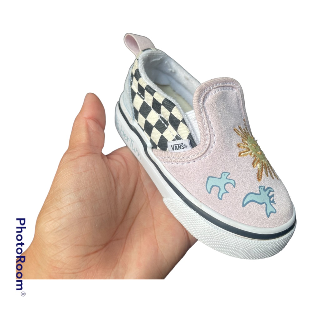 Toddler vans size 5.0 in pink